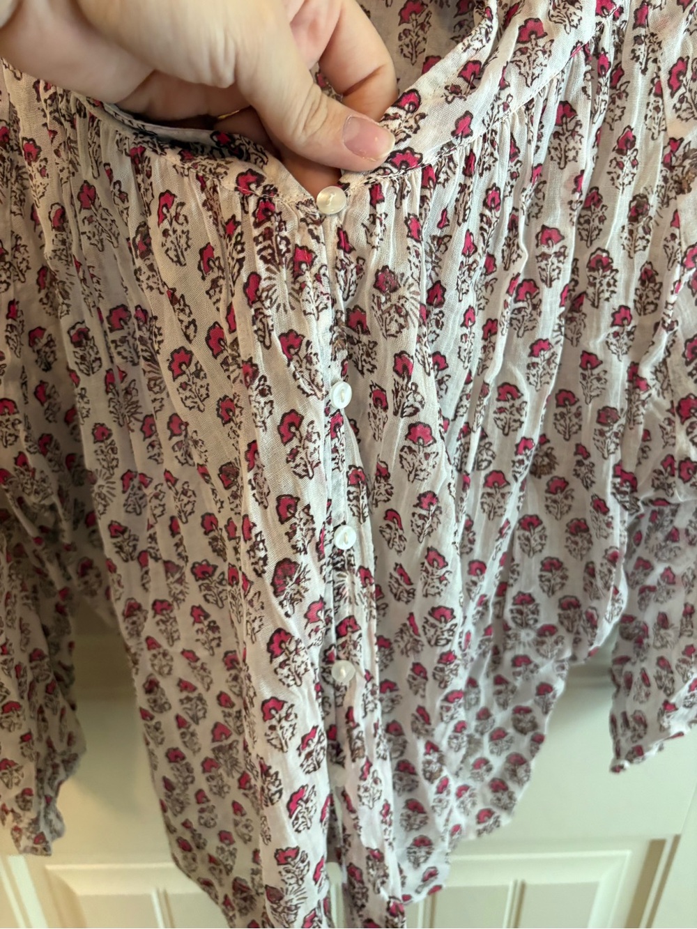 M.A.B.E. Kiki Long Sleeve Top Size Large - Picture 5 of 9
